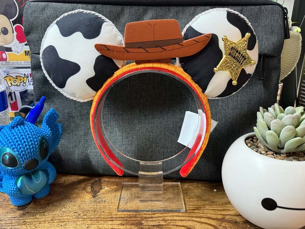 EUC Disney Parks Toy Story Sheriff Woody Ear Headband